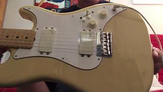 Video thumbnail for 1982 Fender Bullet H-2 USA Ivory Humbuckers by johnnyangel69