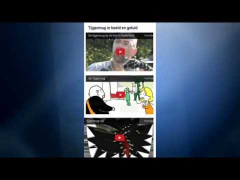 Filmpje over de Tijgermug Alert app