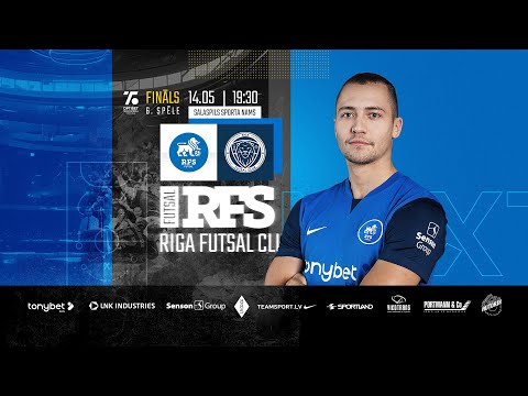 RFS FUTSAL : RIGA FUTSAL CLUB | SPĒLES IERAKSTS | TELPU FUTBOLA VIRSLĪGA