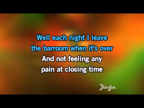 Karaoke Tonight The Bottle Let Me Down   The Mavericks