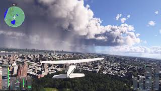 FLIGHT SIMULATOR 2024  NEW YORK  NICE DAY. STATUE DE LA LIBERTE. GAMEPLAY. SANS COMMENTAIRES.