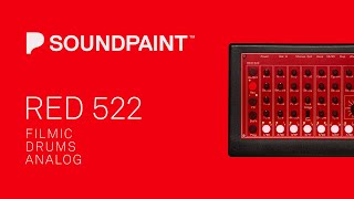 Video thumbnail for Soundpaint - Red 522 Analog Drums UDS by Soundpaint