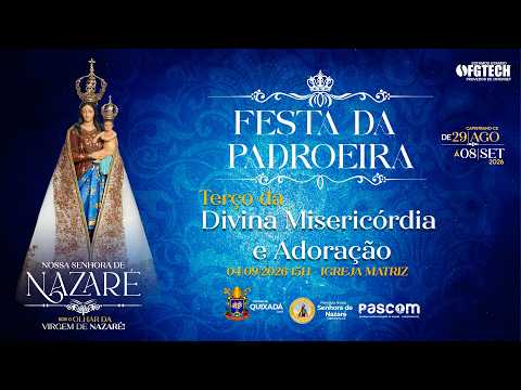 05|09|2026 - 7ª NOVENA -  FESTEJOS DE N.S. DE NAZARÉ - 18h 00m -  CAPISTRANO-CE