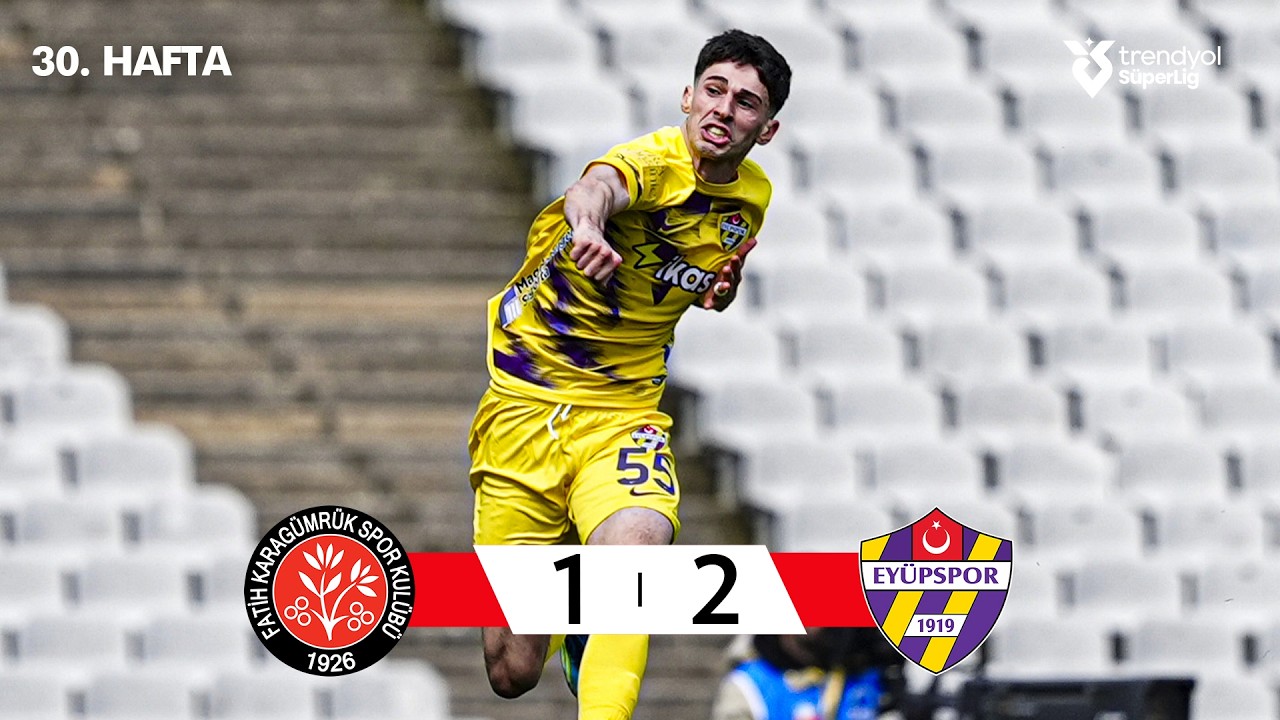 Fatih Karagümrük vs Eyüpspor Highlights