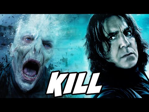 Why Didn't Snape Kill Voldemort to Buy Time? - Harry Potter Explained