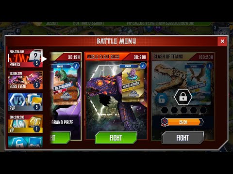 Akupara 81 Boss Event: Round 2 | Jurassic World the game