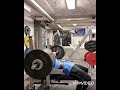 Dead Bench Press 180kg 2 reps for 3 sets with close grip - Bodyweight 90kg #shorts #benchpress