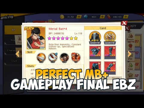 METAL BAT SSR+ AWKEN 3 GAMEPLAY FINAL EBZ | One Punch Man: The Strongest