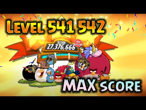 Angry birds 2 ⭐️⭐️⭐️ high score level 541 542 ❤️ SUBSCRIBE ❤️