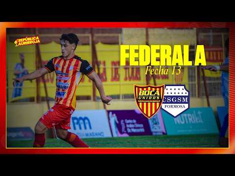 Torneo Federal A | En vivo: Boca Unidos vs. San Martín de Formosa (14-06-2026)