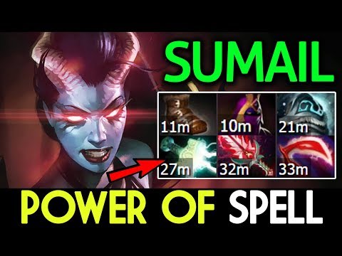 SUMAIL Dota 2 [Queen of Pain] Power of Spell Lifesteal