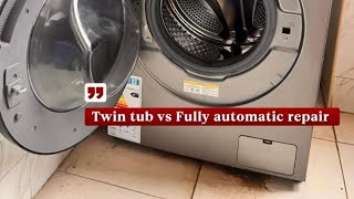 Semi Automatic vs Fully automatic washing Machine Repair;No spare parts needed.