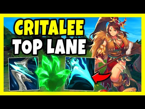 CRIT NIDALEE TOP (ranked) CRAZY GAME INTING TEAMMATE! - League of Legends