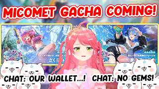 Miko and 35P's Reaction to the New Upcoming MiComet Summer Swimsuit Gacha in hololive DREAM