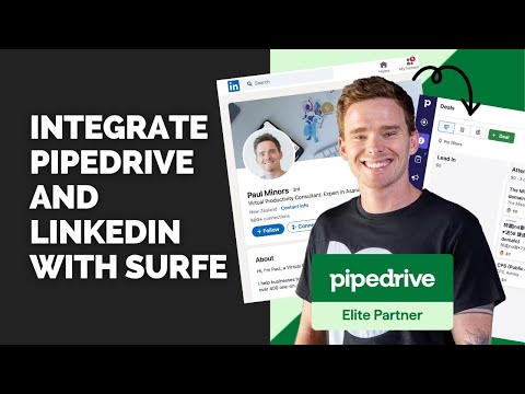 Wie man Pipedrive und LinkedIn mit Surfe integriert