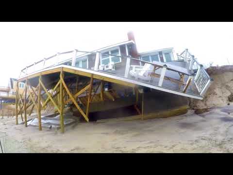 02-02-2021 - Sandwich, MA - Structural Collapse - 3 Homes Condemned - Powerful Nor’easter - Cape C