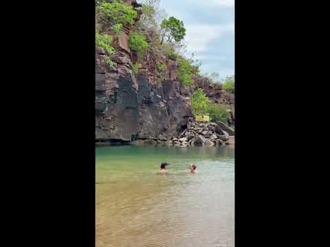 Praia do paredão.  Tocantins