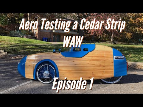 Velomobile aero test Episode 1 - open cockpit vs wheel covers vs race hood