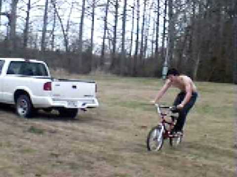 dumbass bike stunt one