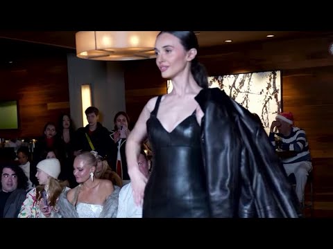 Influencers dress in leather 9