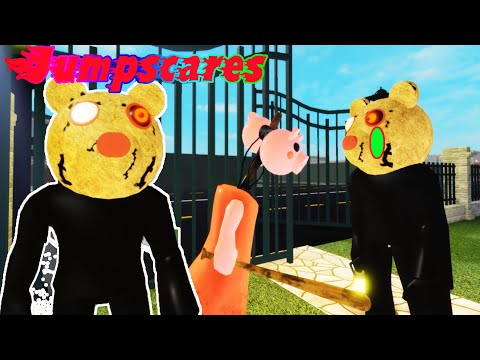 PIGGY JUMPSCARES - MR.STITCHY vs Siren Piggy - PIGGY BOOK 2