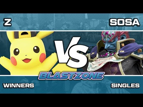 PSG Blastzone: Z (Pikachu) vs Sosa (Ganondorf) -Winners Round 4
