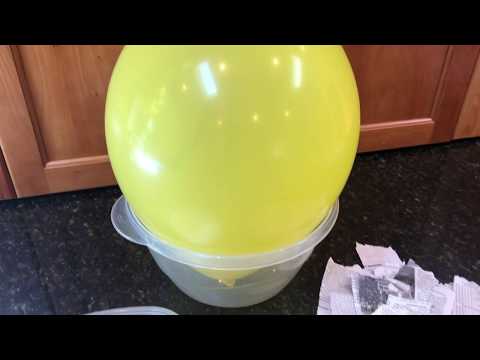 How to Paper Mache a Balloon