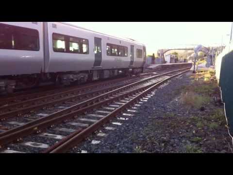 2607.08 arriving at Glounthaune with the 17.30 Cobh / Cork service