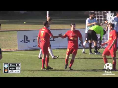 2016 NNSWF NPL Round 8 Highlights - Charlestown City Blues v Broadmeadow Magic FC