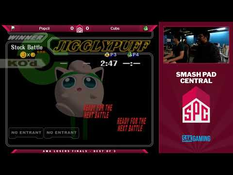 SPC 105 AMA Losers Finals - Popcii (Sheik) vs Cubs (Jigglypuff)