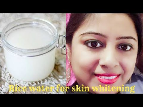 Rice Water for Whiten and flawless skin || Skin Benefits of Rice Water Video