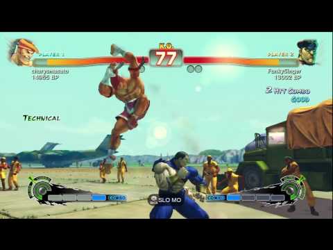 SSF4: charysmasato (Adon) vs. FunkySinger (M. Bison)