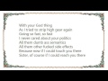 Chris Whitley - God Thing Lyrics