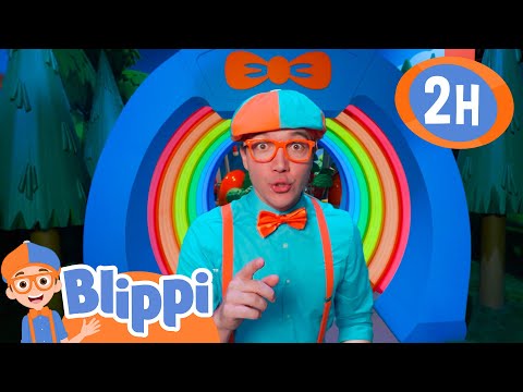 Blippi Gives A TOUR Of His CLUBHOUSE! + More |  Blippi and Meekah Best Friend Adventures