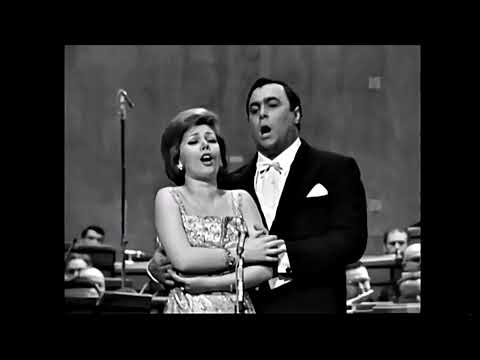 Mirella Freni & Luciano Pavarotti "Si mi chiamano Mimi, oh soave fanciulla"