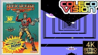 Buck Rogers Colecovision 4k Gameplay