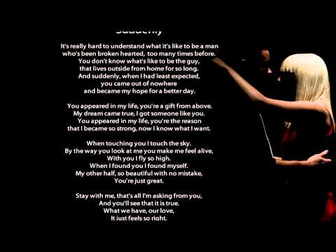 Gore Melian - Suddenly (Lyrics on Screen)