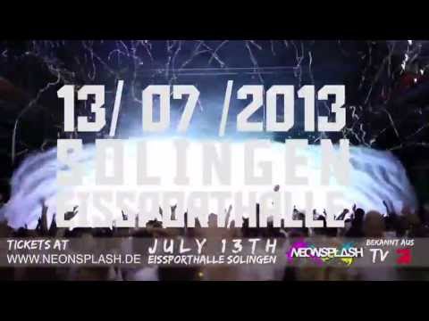 NEONSPLASH - Paint-Party® COLOR IS CREATION TOUR 13/07/13 @ Solingen Eissporthalle (Trailer)