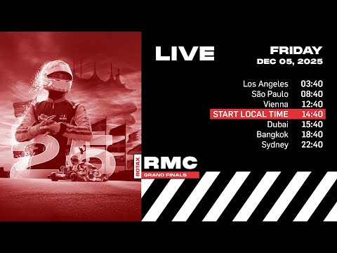 RMC Grand Finals 2025 – Drivers Parade and Pre-Finals | LIVE from Bahrain