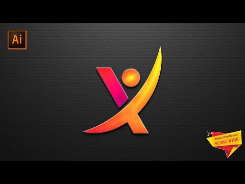 Letter X Logo Design | Illustrator Tutorial | How to make logo design in Adobe Illustrator CC