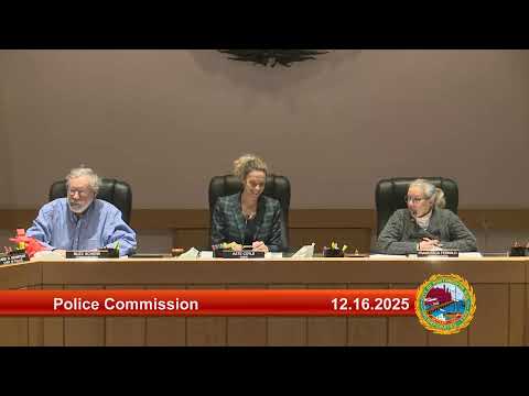 12.16.2025 Police Commission