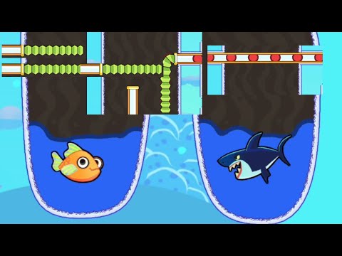 save the fish / pull the pin level android and ios games save fish game pull the pin / mobile game