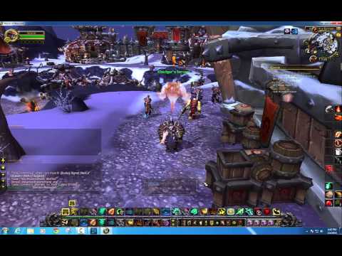 World of Warcraft Collect Garrison Cache for Resources