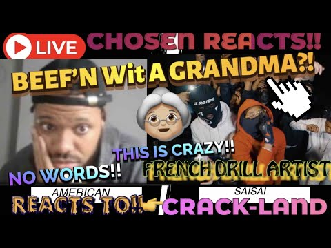 Saisai - Crackland 🔞 (Clip officiel) AMERICAN REACTS #reaction #trending #funny #saisai #crackland