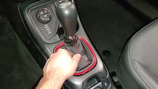 2017 To 2022 Jeep Compass How To Use Transmission Shift Lock Release - Gear Selector Park To Neutral