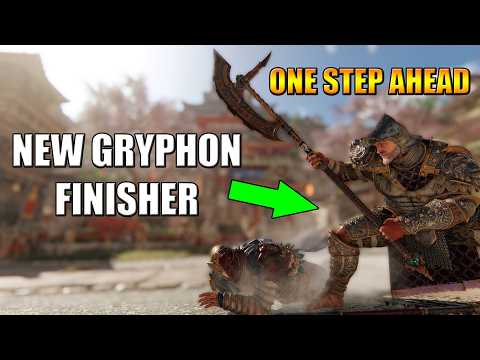New Gryphon Finisher - One Step Ahead | For Honor