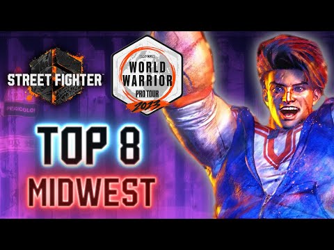 Capcom Pro Tour 2023 - World Warrior US Midwest 2 Top 8 (Dual Kevin, JAK, FlashMetroid)