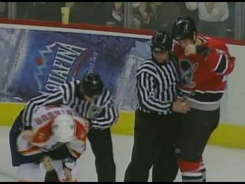Steve Montador vs Taylor Pyatt Feb 11, 2006