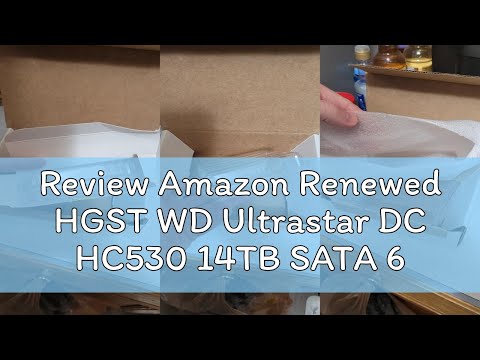 Review Amazon Renewed HGST WD Ultrastar DC HC530 14TB SATA 6Gb/s 3.5-Inch Data Center HDD - WUH72141