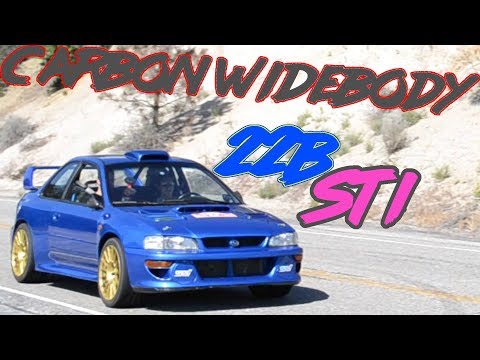 INSANE 22B Subaru STi Tribute | @DChafin2's Carbon Fiber WideBody 1996 Subaru Impreza GC8